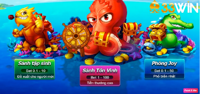 Bắn cá 333Win với đồ họa chơi đỉnh cao